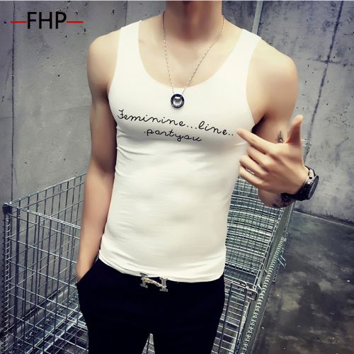 Débardeur homme maillot de corps en coton pour été - Ref 1582693