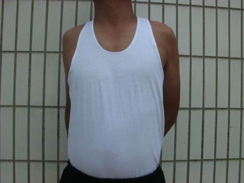 Débardeur homme maillot de corps en coton pour été - Ref 1582700