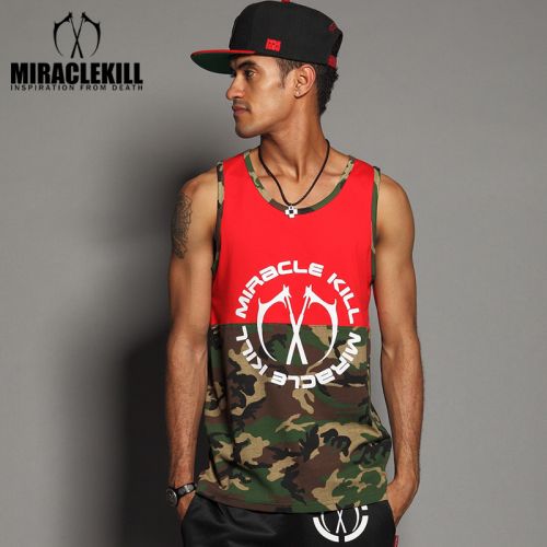 Débardeur homme maillot de corps MIRACLE KILL coton - Ref 1582703