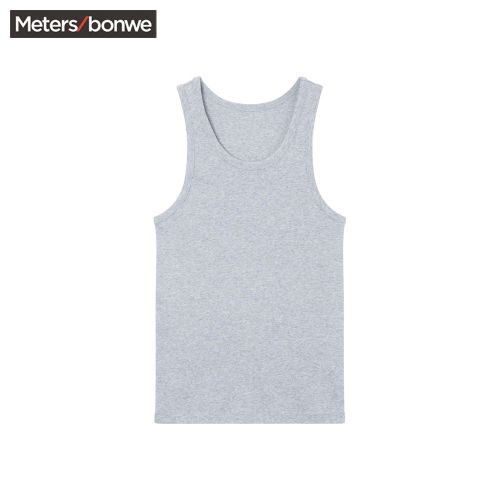 Débardeur homme Woolen gilet METERS BONWE en rayonne pour Quatre saisons - Ref 1582759