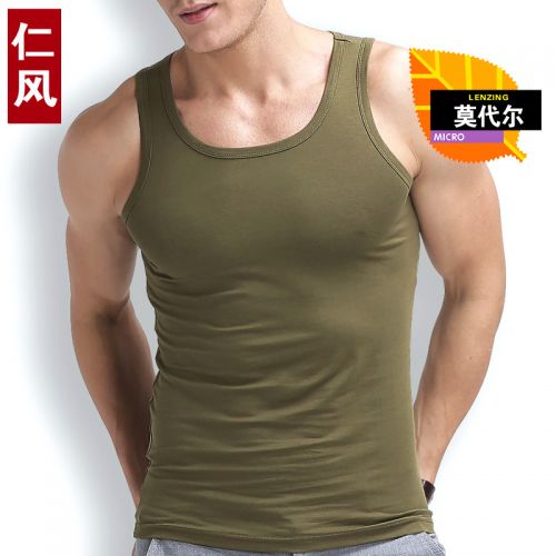 Débardeur homme maillot de corps RENFENG en modal pour Quatre saisons - Ref 1582812