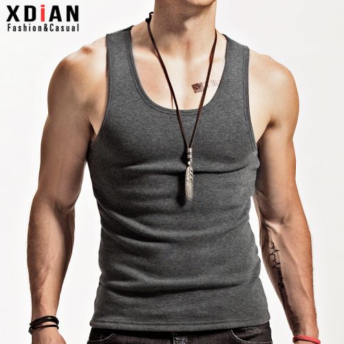 Débardeur homme maillot de corps XDIAN Coton fibre élastique polyuréthane spandex pour hiver - Ref 1582865