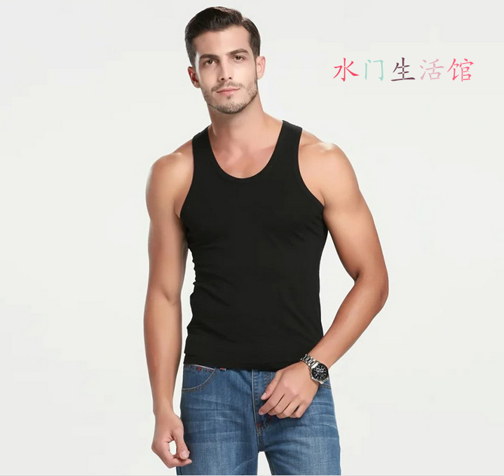 Débardeur homme maillot de corps en coton pour été - Ref 1582874