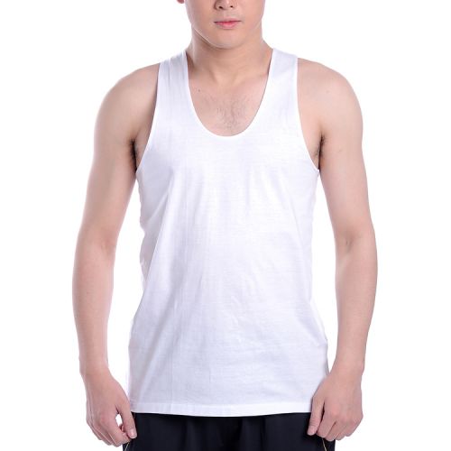 Débardeur homme maillot de corps en coton pour été - Ref 1582883