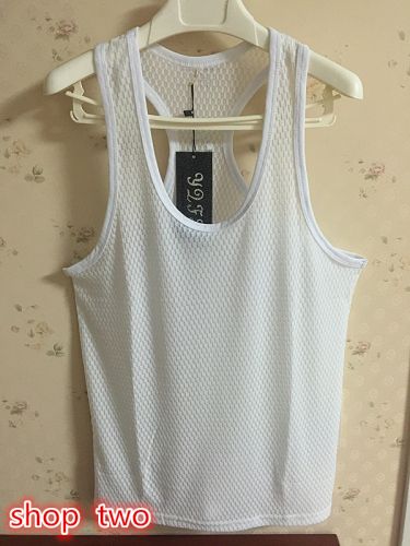 Débardeur homme maillot de corps en nylon pour été - Ref 1582900
