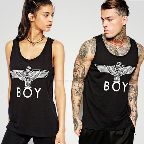 Débardeur homme Woolen gilet BOY LONDON en coton pour été - Ref 1582905