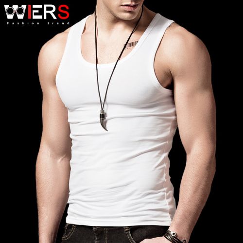 Débardeur homme maillot de corps WIER'S en coton pour été - Ref 1582918