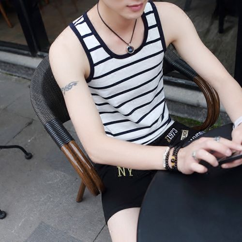 Débardeur homme maillot de corps en coton - Ref 1582999