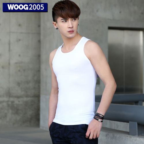 Débardeur homme maillot de corps WOOG2005 en modal pour été - Ref 1583092
