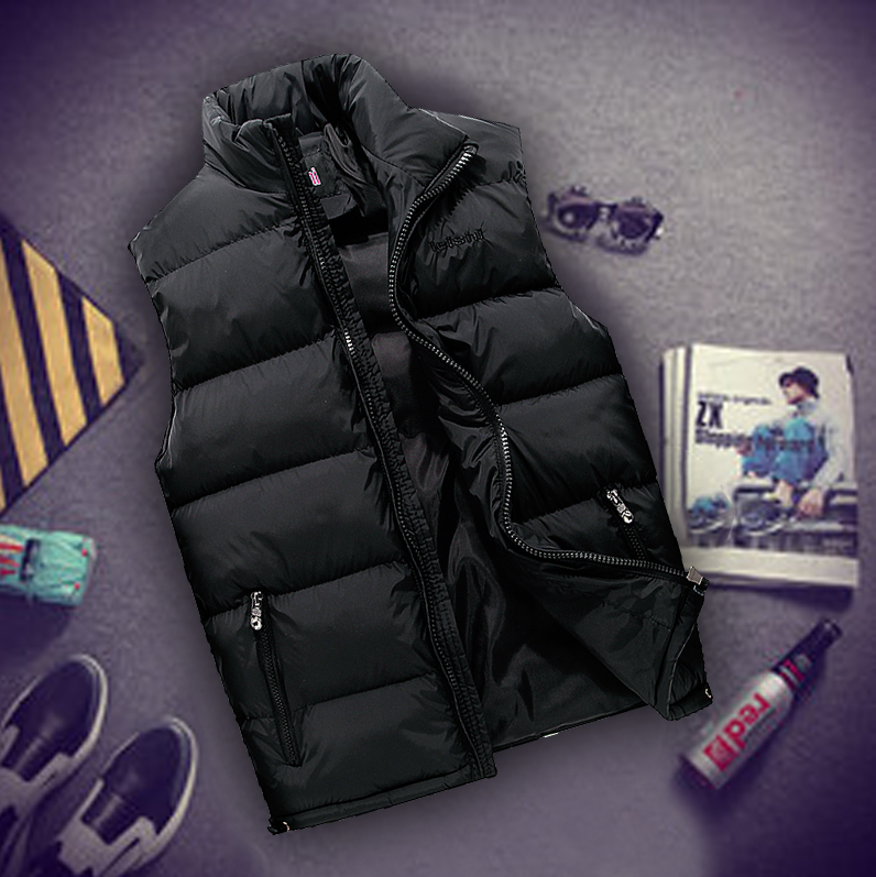 Débardeur homme Cotton vest LUOJIANISI en tissus Polaires pour hiver - Ref 1583138