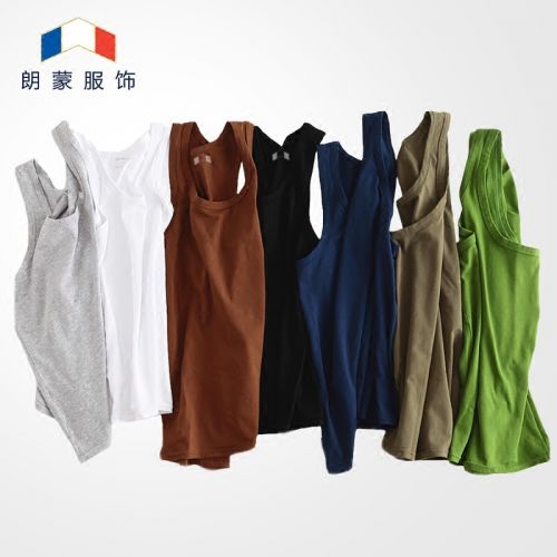 Débardeur homme maillot de corps en coton ammoniac pour été - Ref 1583177