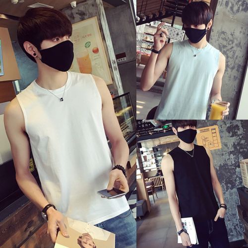 Débardeur homme maillot de corps en CVC pour été - Ref 1583349