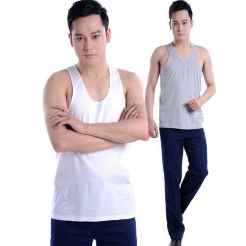 Débardeur homme maillot de corps en coton pour été - Ref 1583360