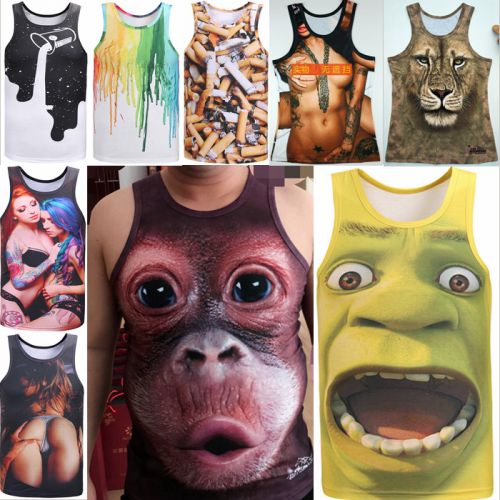 Débardeur homme maillot de corps en coton pour été - Ref 1583407