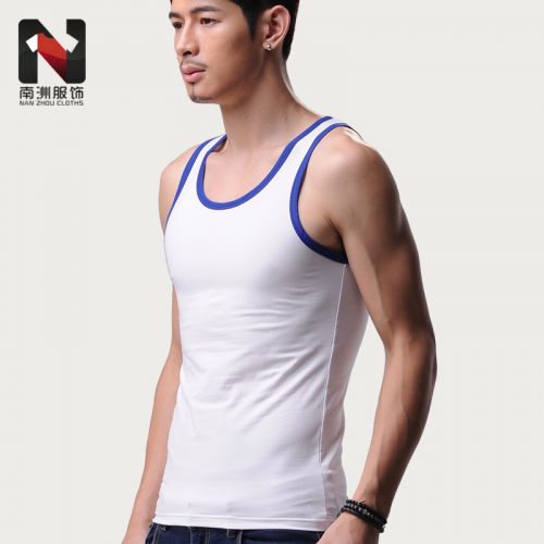 Débardeur homme maillot de corps en coton pour été - Ref 1583452