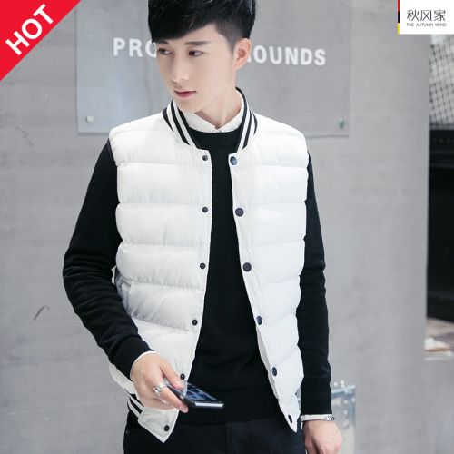 Débardeur homme Cotton vest en polyester pour hiver - Ref 1583463