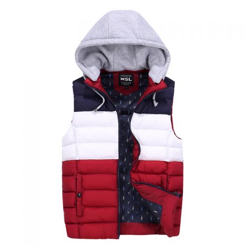 Débardeur homme Cotton vest en nylon pour automne - Ref 1583516