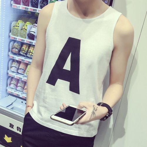 Débardeur homme maillot de corps SHIMNWIT coton pour été - Ref 1583540