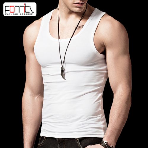 Débardeur homme maillot de corps FONRITY en coton pour été - Ref 1583620