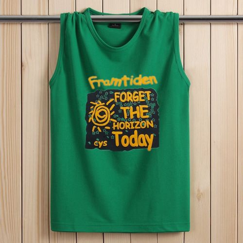 Débardeur homme maillot de corps en coton pour été - Ref 1583630