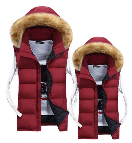 Débardeur homme Cotton vest en coton ammoniac pour automne - Ref 1583635