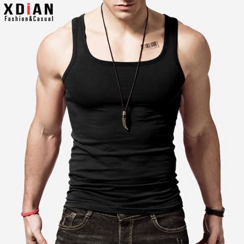 Débardeur homme maillot de corps XDIAN en coton pour été - Ref 1583642