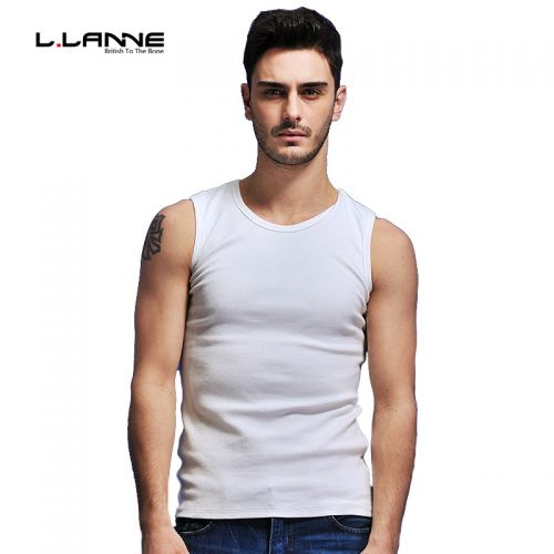 Débardeur homme maillot de corps LLANNE en coton pour été - Ref 1583664