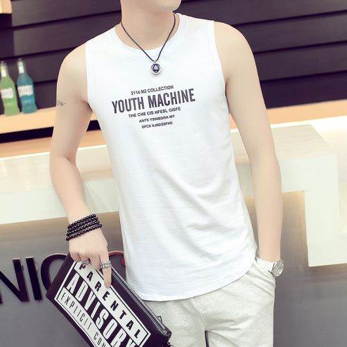 Débardeur homme maillot de corps en coton pour été - Ref 1583669