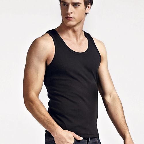 Débardeur homme maillot de corps en coton pour été - Ref 1583679