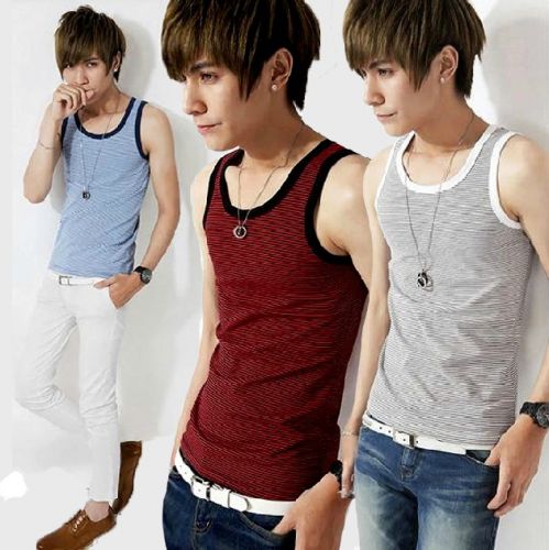 Débardeur homme maillot de corps Nouveau Polyester pour été - Ref 1583762