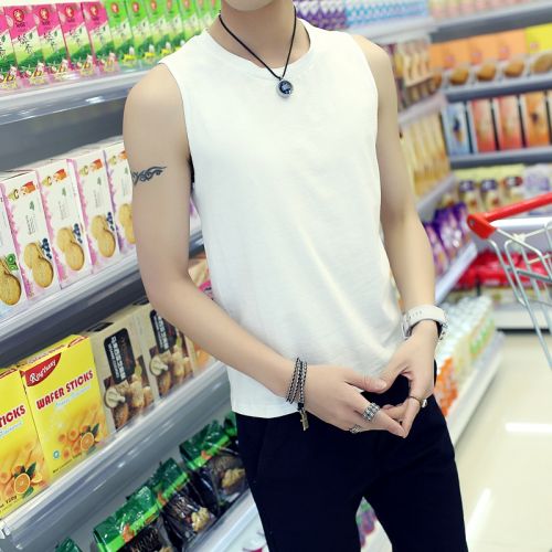 Débardeur homme maillot de corps en coton ammoniac pour été - Ref 1583780