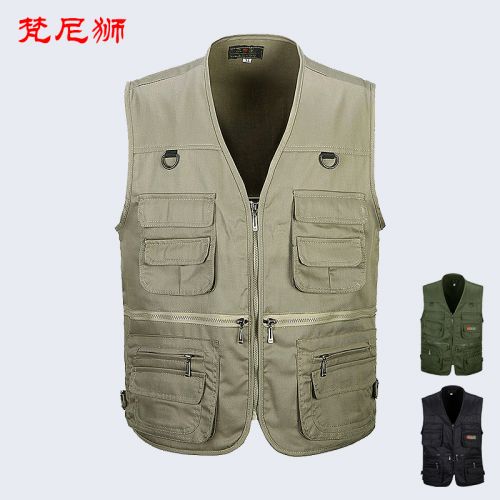 Débardeur homme Cotton vest FURNYLION en coton ammoniac pour hiver - Ref 1583789