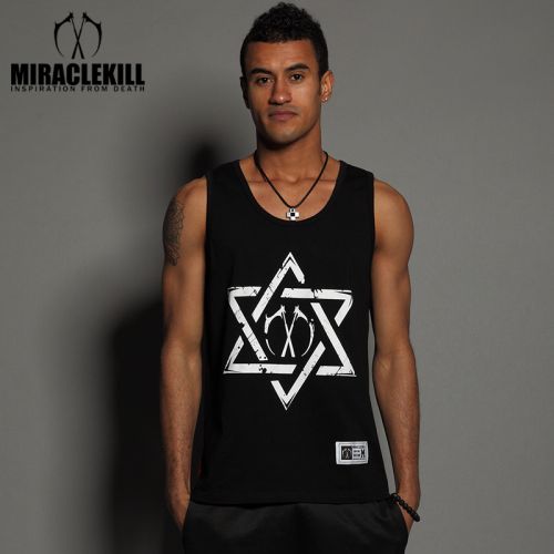 Débardeur homme maillot de corps MIRACLE KILL coton - Ref 1583795