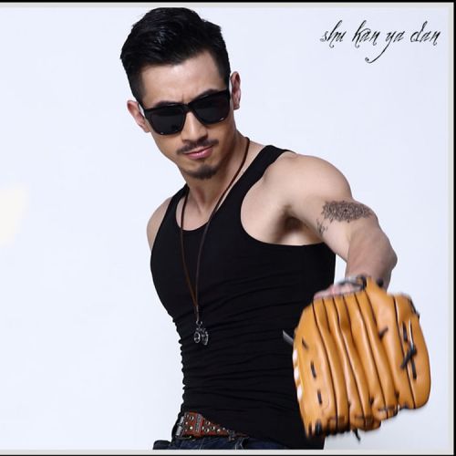 Débardeur homme maillot de corps en polyester pour été - Ref 1583809