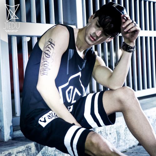 Débardeur homme maillot de corps VALS en coton ammoniac pour été - Ref 1583829