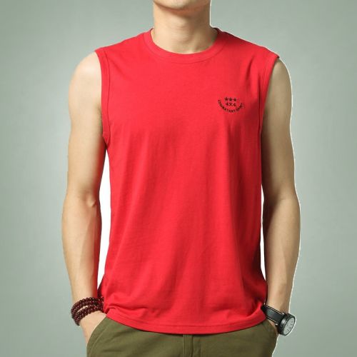 Débardeur homme maillot de corps en coton pour été - Ref 1583832