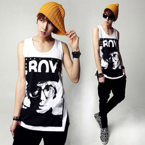 Débardeur homme maillot de corps en coton pour été - Ref 1583851