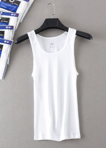 Débardeur homme maillot de corps en coton pour été - Ref 1583870