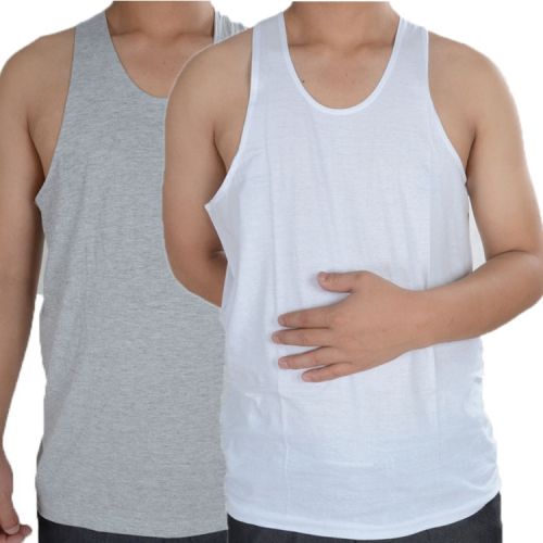 Débardeur homme maillot de corps en coton pour été - Ref 1583877