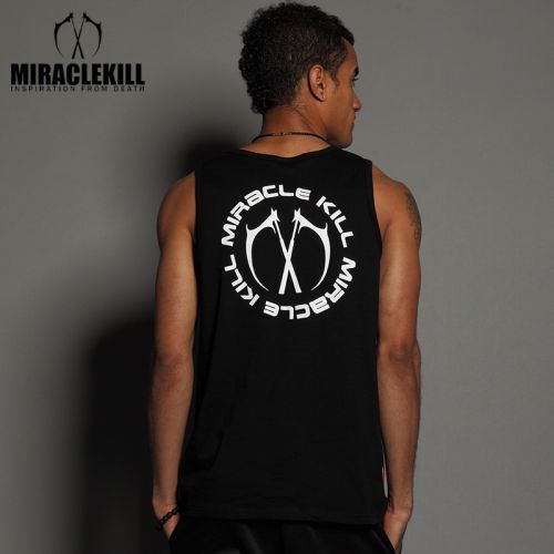 Débardeur homme maillot de corps MIRACLE KILL coton - Ref 1583900