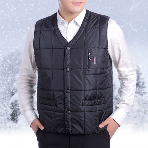 Débardeur homme Cotton vest en polyester pour hiver - Ref 1583918