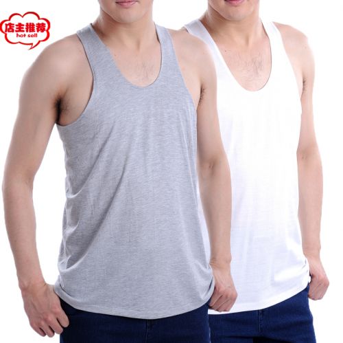 Débardeur homme maillot de corps en coton pour été - Ref 1584004