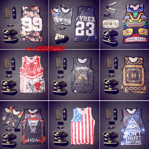 Débardeur homme Woolen gilet en coton pour été - Ref 1584017