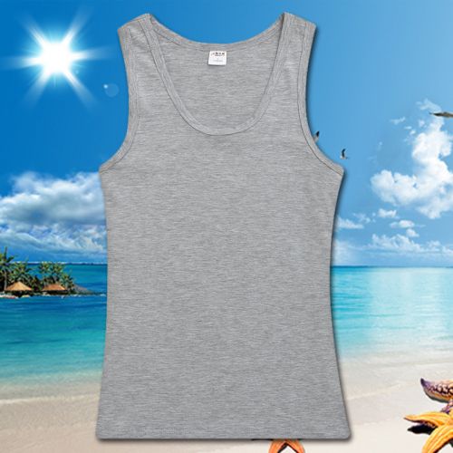 Débardeur homme maillot de corps en coton pour été - Ref 1584027