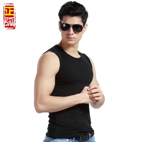 Débardeur homme maillot de corps en coton pour été - Ref 1584041
