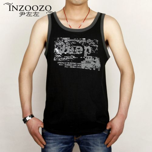 Débardeur homme maillot de corps INZOOZO en coton pour été - Ref 1584070