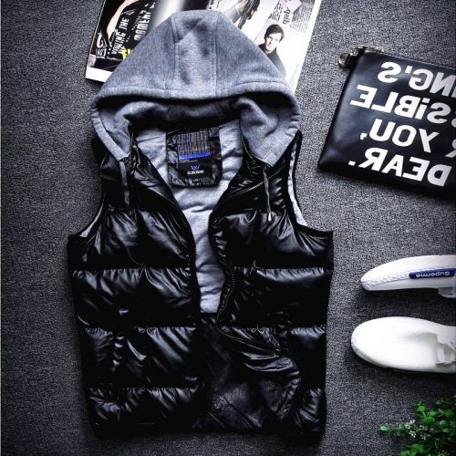 Débardeur homme Cotton vest WDKAINU Fibre de polyester nouveau d'acide polylactique PLA pour hiver - Ref 1584089