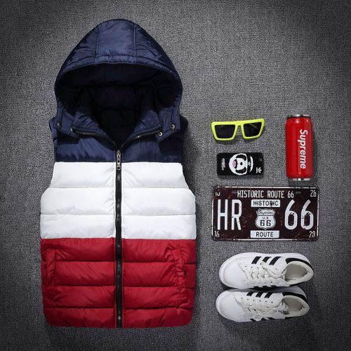 Débardeur homme Cotton vest WAXBERRY en nylon pour automne - Ref 1584117