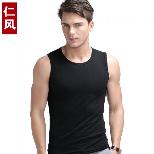 Débardeur homme maillot de corps RENFENG en coton pour été - Ref 1584134