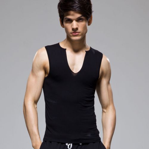 Débardeur homme maillot de corps LOOCH en coton pour été - Ref 1584149